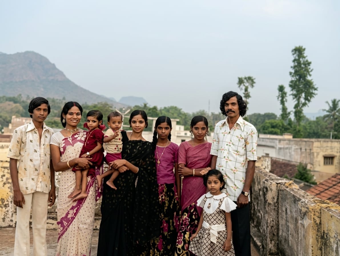 Venkatesh Babu, Manjula, Kalyani, Ammu, Vijaya and Sampath